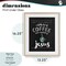 Stupell Industries Little Coffee & Whole Lot Of Jesus Framed Print Under Glass, design by Lettered and Lined